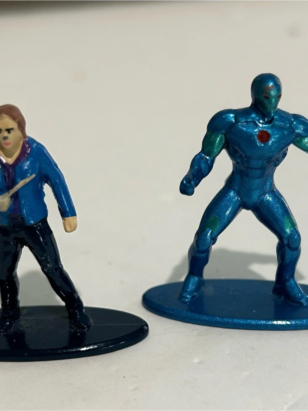 Jada Marvel /DC Comics Nano Metalfigs Mini-Figures Lot of 9 Hulk  Figurines